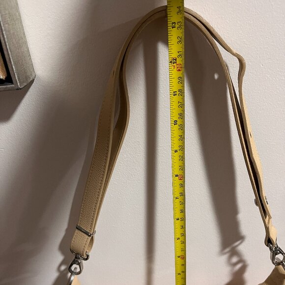 Longchamp Canvas/Leather Crossbody Bag with Removable, Adjustable Strap - Picture 5 of 7